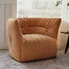 Comfortably enveloping | Mustard yellow [Export-grade chenille fabric]