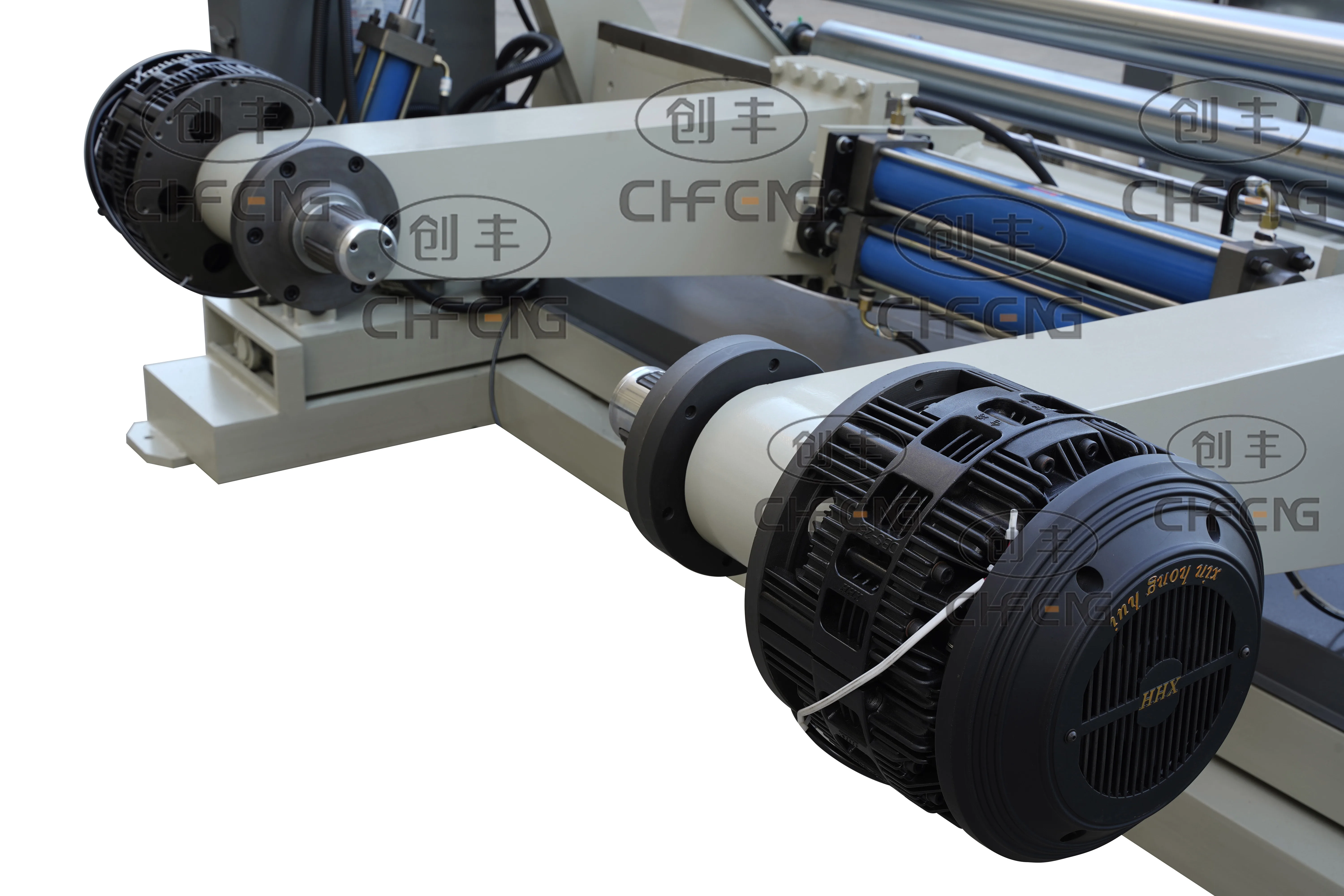Cffq200 Jumbo Paper Roll Slitter Rewinder Machine Paper Slitting
