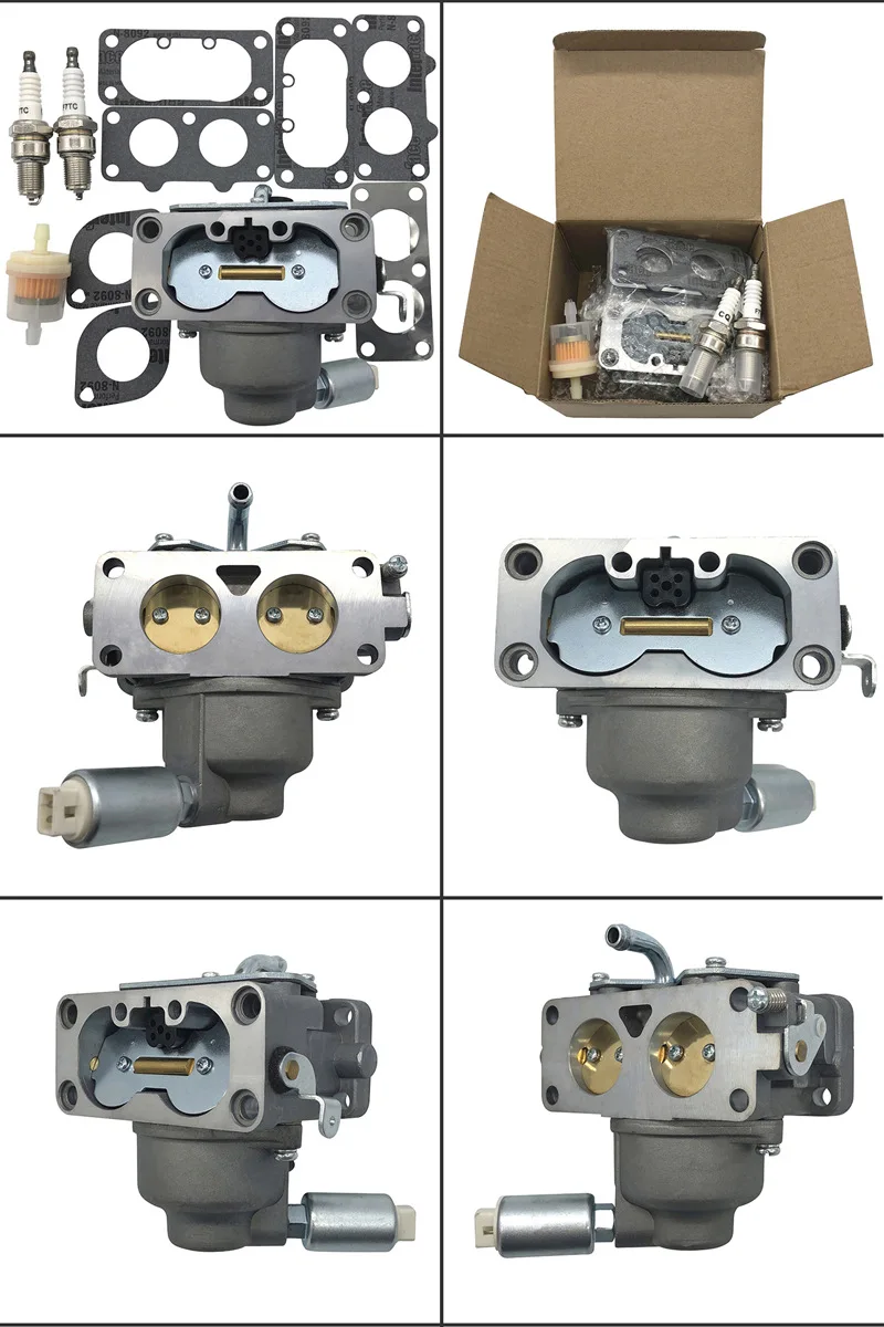 thumbnail image 2 of SUNRIS Carburetor For Briggs & Stratton V Twin 20-25HP – Replaces 699709, 499804, 791230 – Fits Toro, John Deere 2 of 5