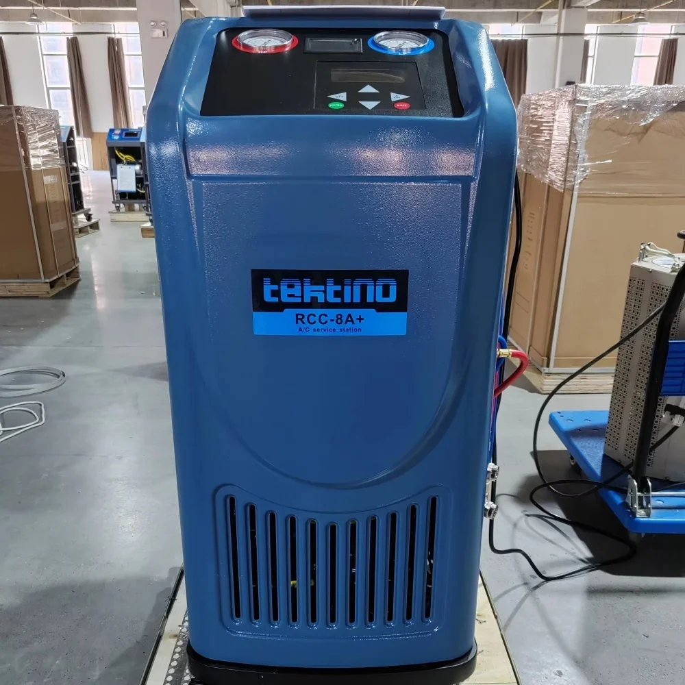 AC Recovery Machine RCC-8A+ R134A 1234yf Auto A/C Automotive Air Conditional Recovery Recharge Machine Car Tools