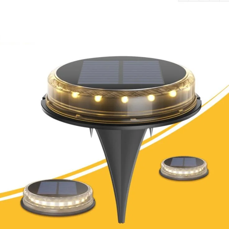 New Arrivals 17LED  solar lights outdoor solar ground light landscape lights for lawn pathway yard deck patio walkway