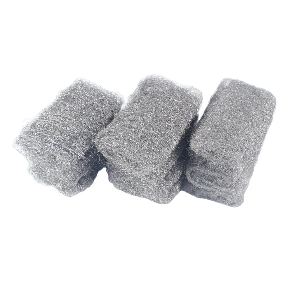 2019 Hot selling steel wool metal stainless scrubbers for kitchen clean