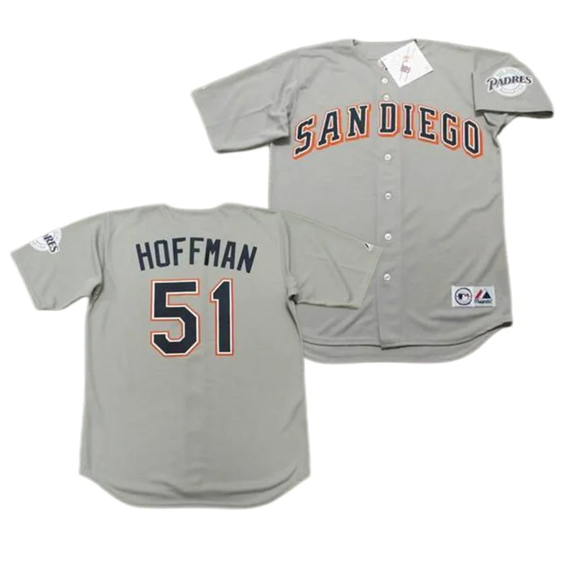 Wholesale Men's San Diego 34 ROLLIE FINGERS 35 RANDY JONES 44 JAKE PEAVY 51  TREVOR HOFFMAN 54 RICH GOSSAGE Baseball Jersey Stitched S-5XL From  m.