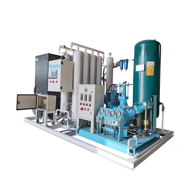 High Purity Oxygen Production Equipment Oxygen Generating Gas Plant For Cylinder Filling