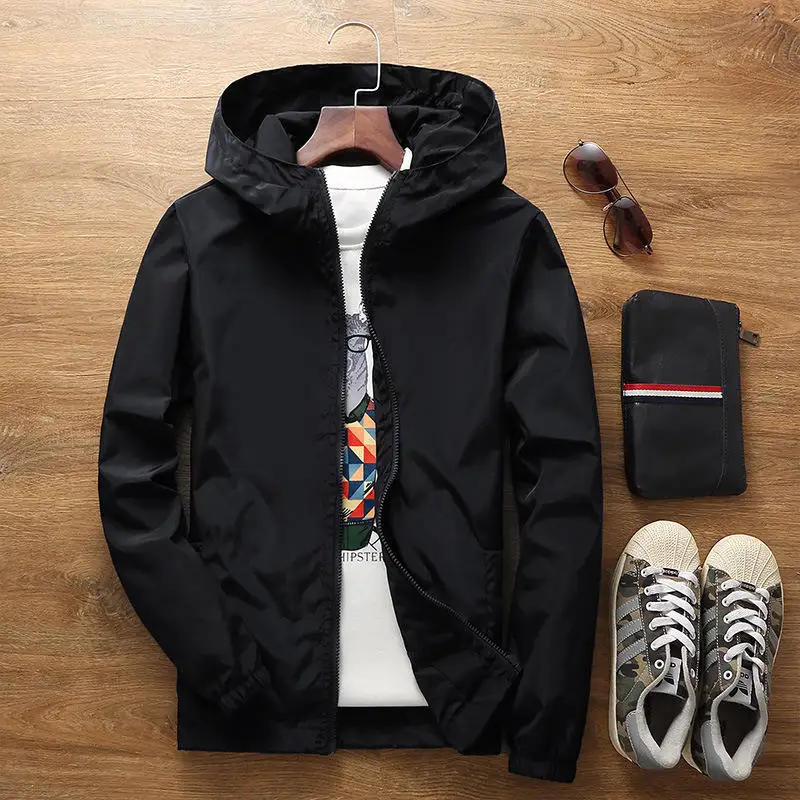Wholesale Best Price Waterproof Outdoor Jacket Ropa De Abrigo Impermeable Solid Color Me aperçu 15