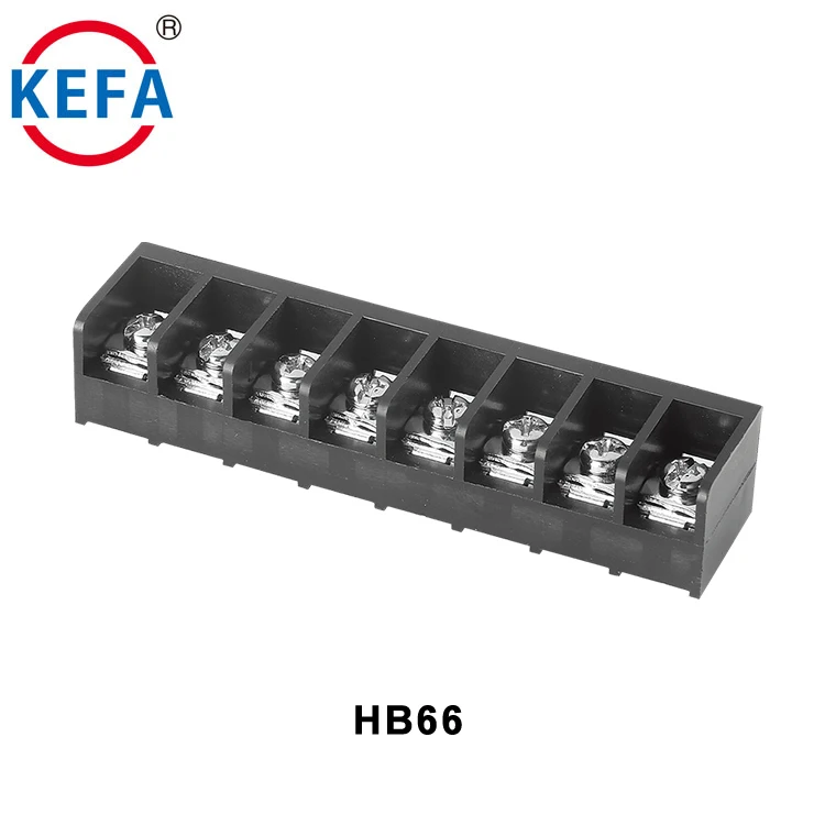 Bloc Téarmaíochta Bhrisfheabhas KEFA HB66-11.11, 11 mm, Díol Teo, Dubh