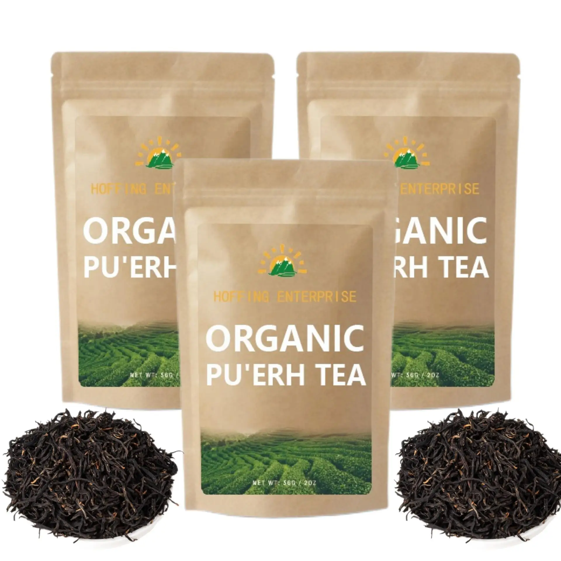 100% Natural Organic Pu'erh Tea Eco-conscious Fermented Puer Tea In ...