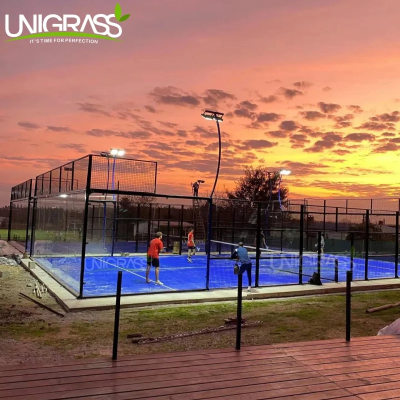 Competitive Price Panoramic Padel Tennis Courts Hot Sale in Worldwide Padel Court Supplier Cancha De Padel