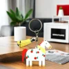 YYX2024KH1314 Customized 1-Piece Cartoon Cherry Pony Acrylic Metal Keychain with UV Printing Gift for Women details