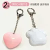 Patte de chat coeur rose