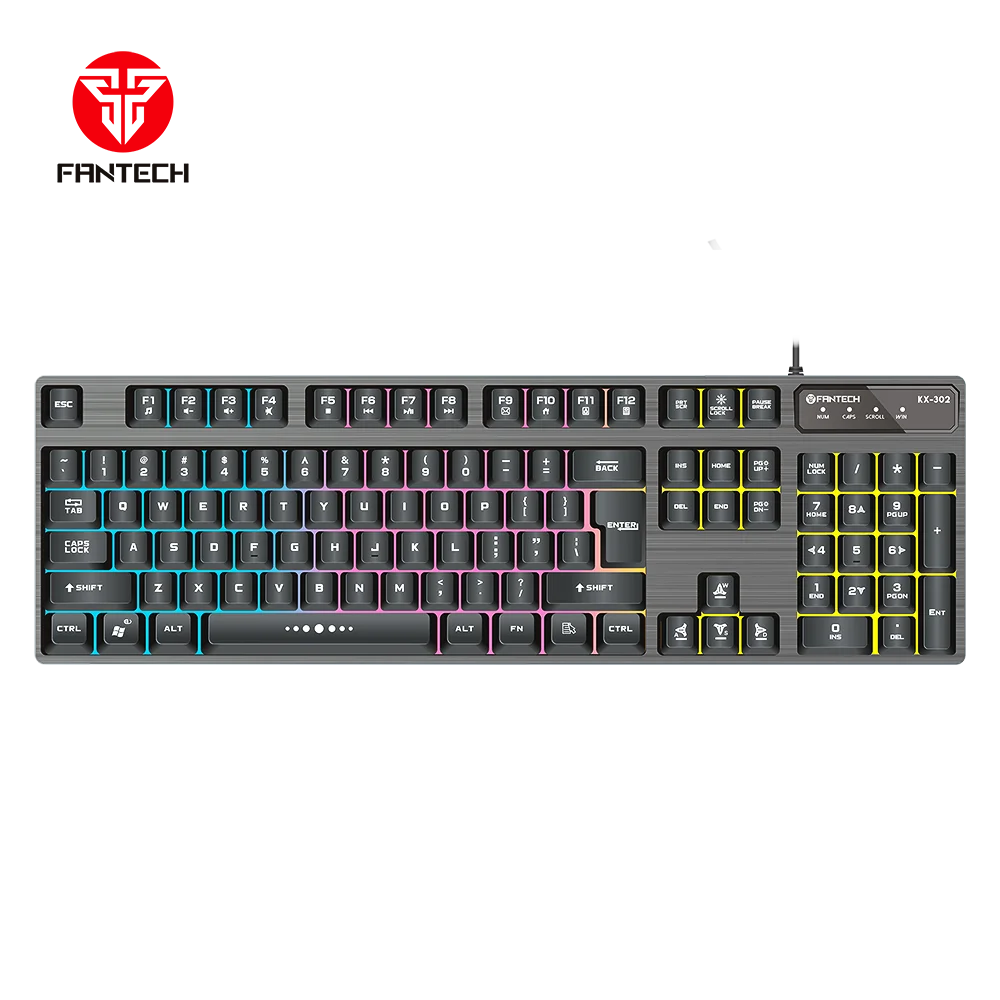 Fantech Combo KX302 Major Gaming Keyboard and Macro Programmable Mouse Combo