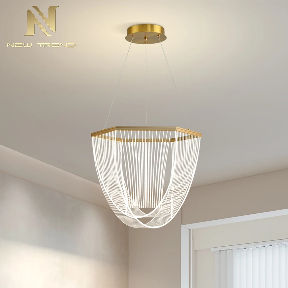CPL-293 New Product Indoor Decoration Villa Dining Room Living Room Acrylic LED Pendant Light