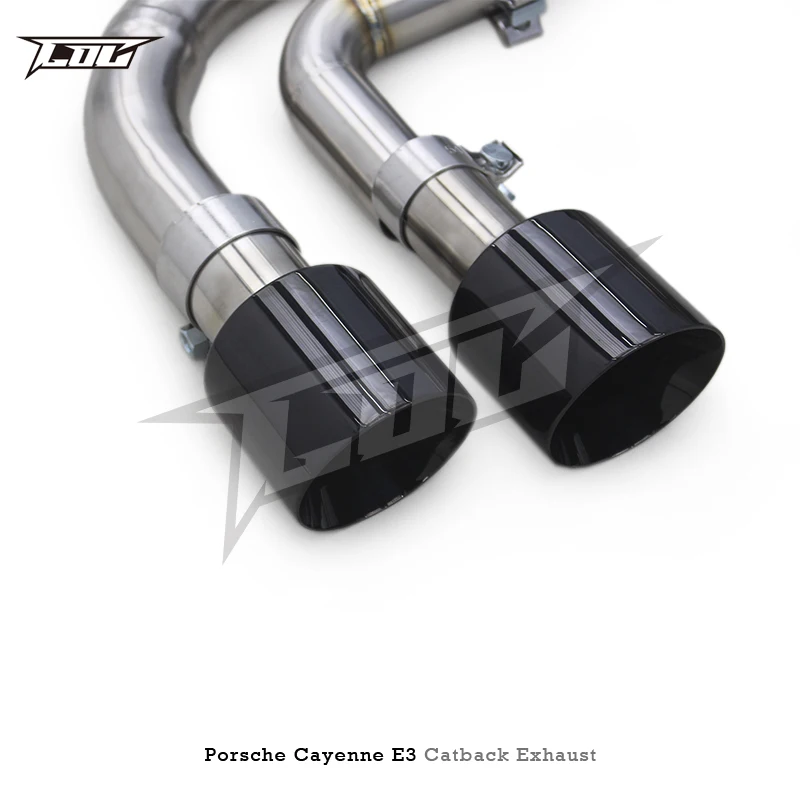 COC Performance Catback Exhaust for PORSCHE Cayenne E3 9Y0 2017-2019 Stainless Steel Exhaust Valve Control System Pipe Muffler