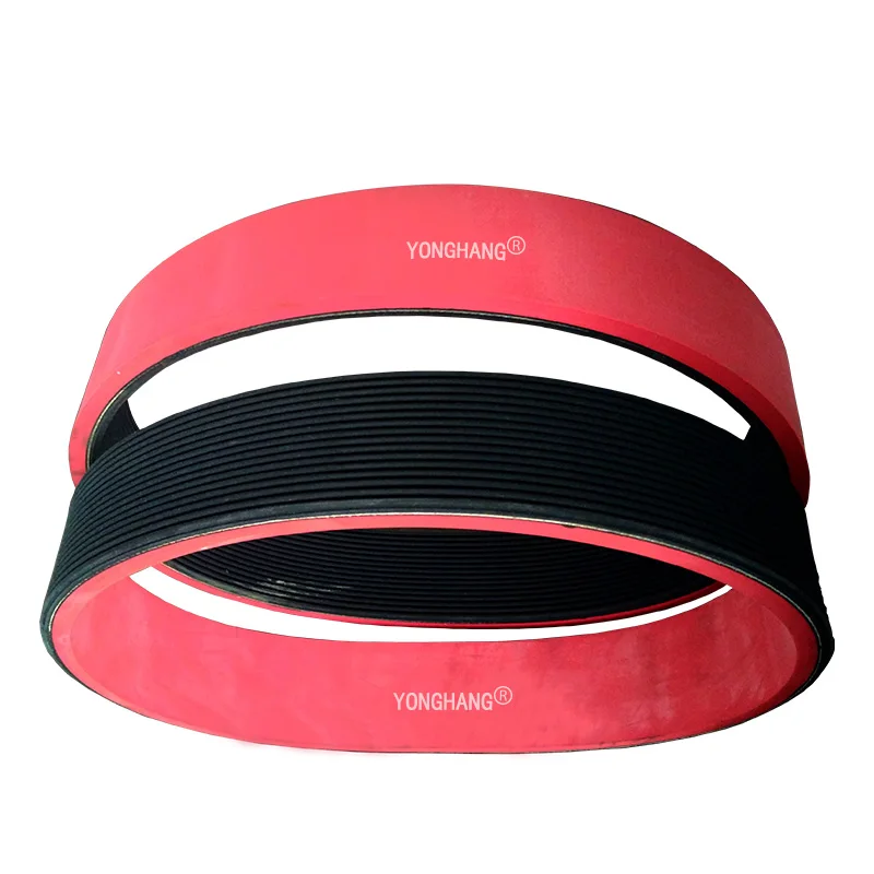 Multi Groove Belt in Types PH PJ PK PL PM for Machine Power Transmission Made of Rubber
