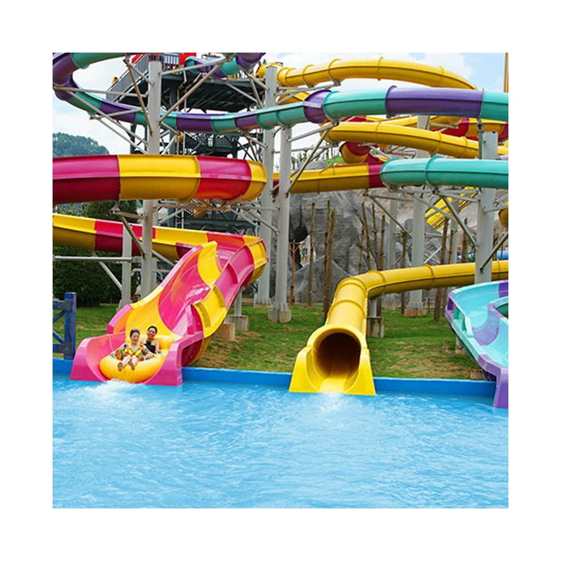 Manufacturer Pool Nip Slip on a Water Spiral Slide Pump for Pool Beach Water Park Spiral Slide