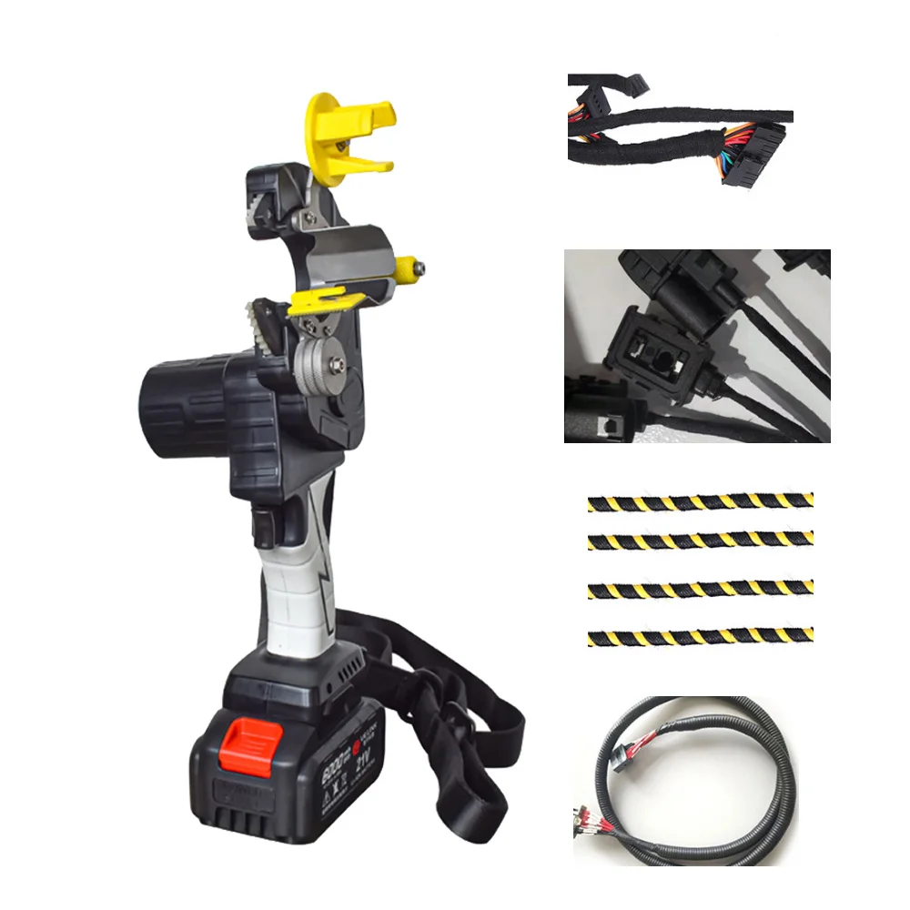 Handheld Low Price PVC Wire Cable Harness Armature Wrap Tape Machine Automatic Towing Taping Machine