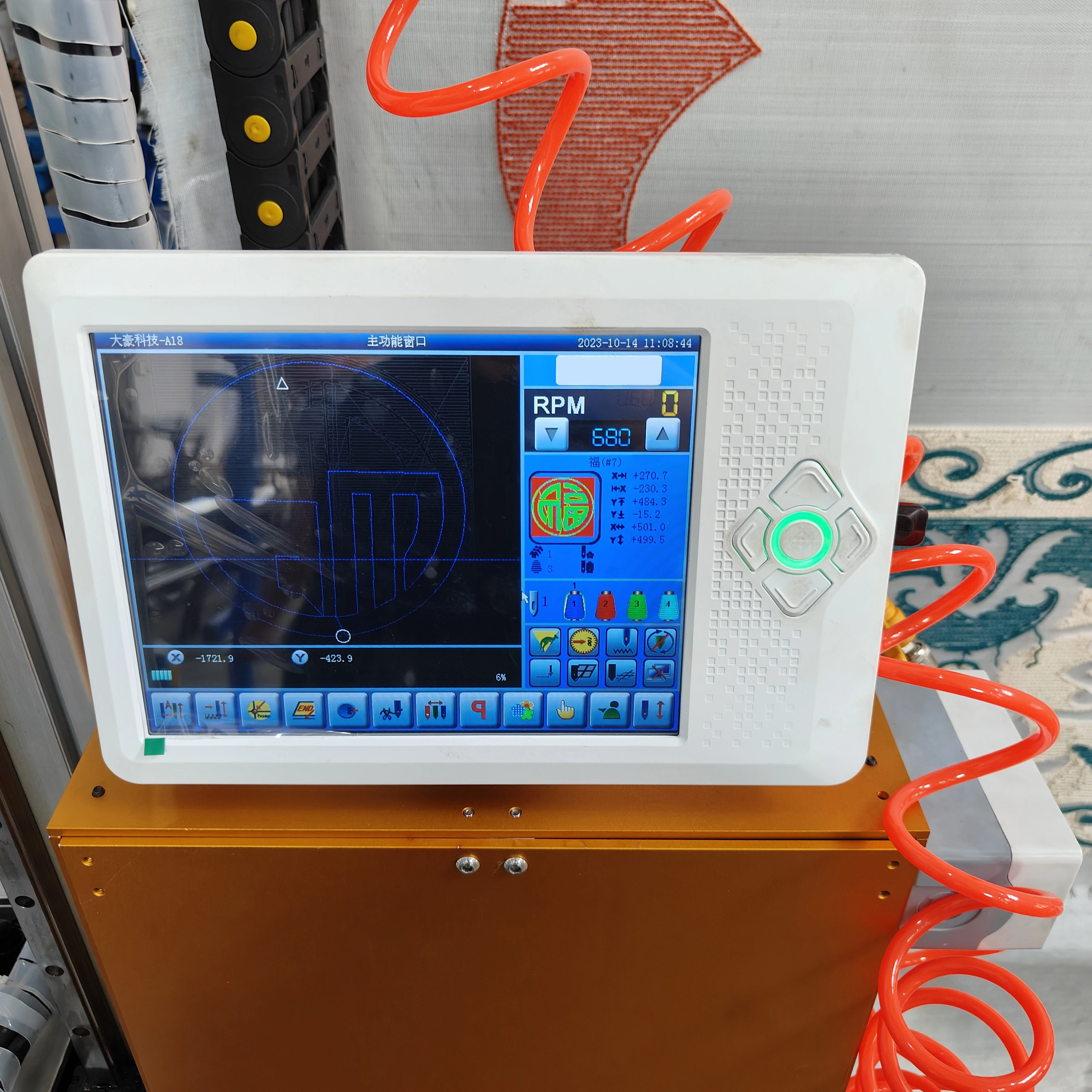 Professional CNC Automatic Carpet Making Rug Tufting Machine Robot