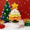 Christmas tree bonsai (small white basin)-Gradient yellow