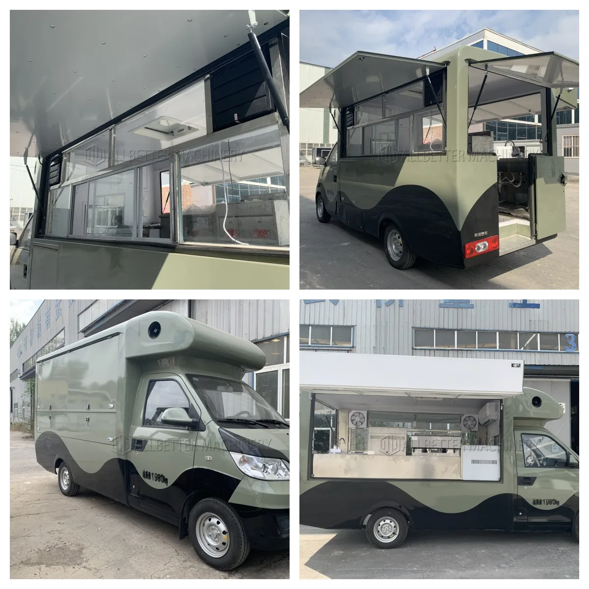 Vintage Food Truck for Sale - Customized Ice Cream Mobile Truck ...