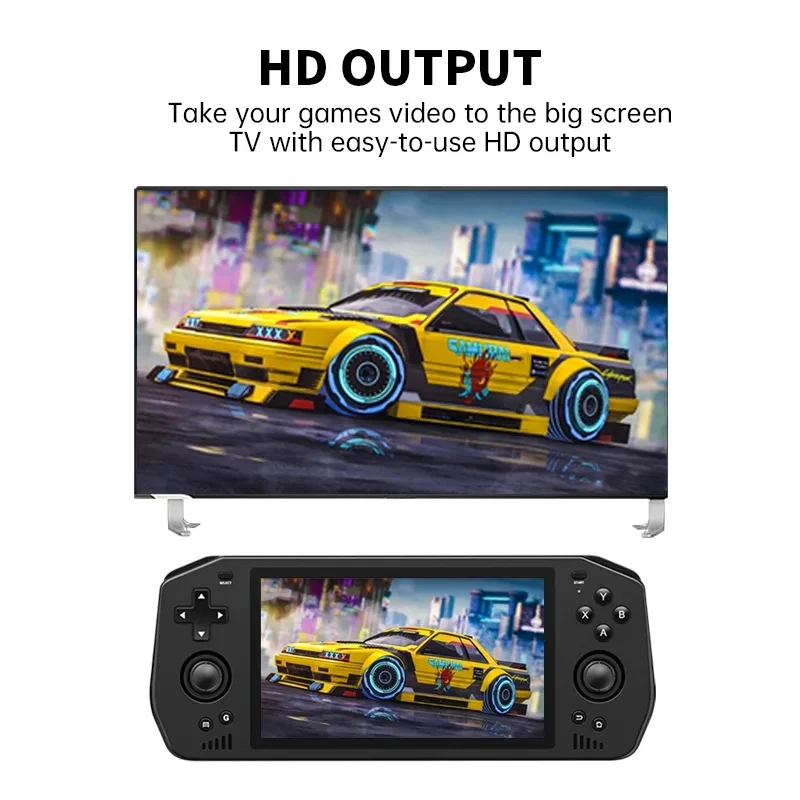 Wholesale X28 Android 11 Unisoc Tiger T618 5.5 Inch Touch IPS Screen  Handheld Wifi Online Networking Retro Game Console From m.