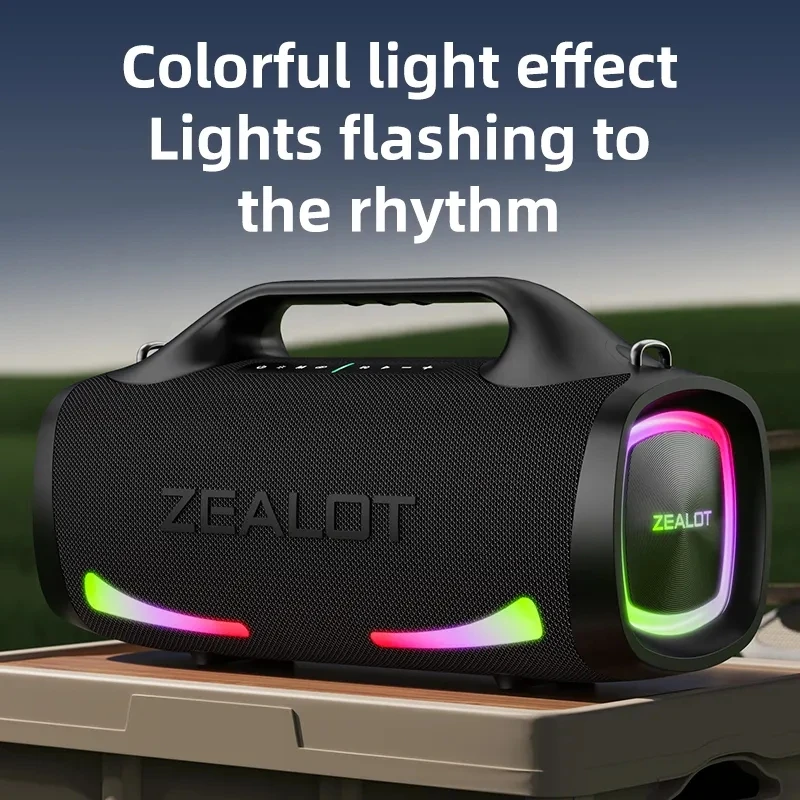 S79 Zealot IPX6 Waterproof 100W Bluetooth Speaker - Party Ready