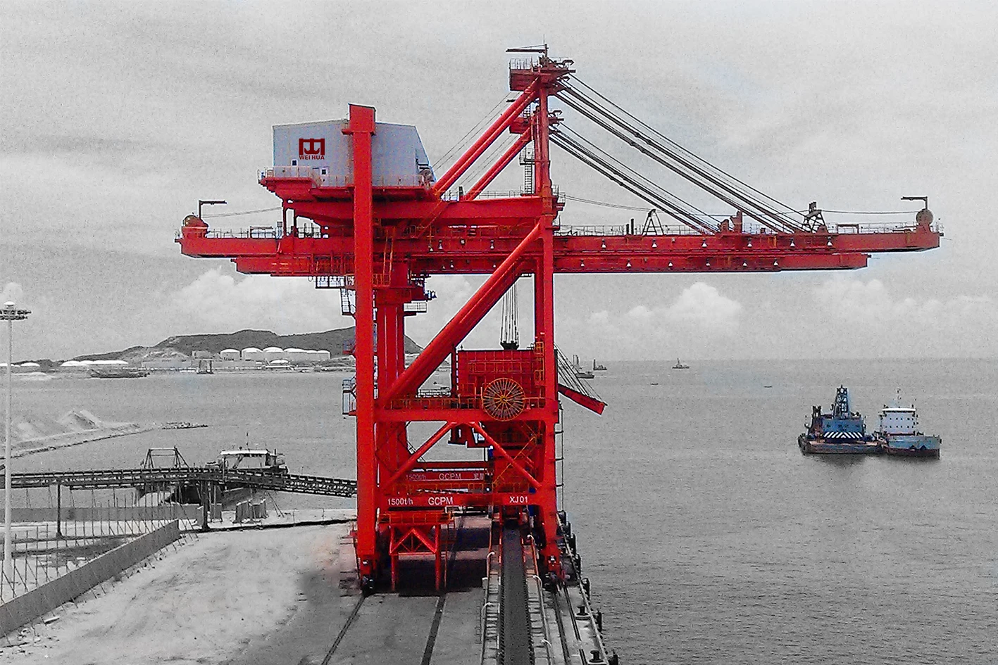 Container Terminal Cranes STS Ship to Shore Container Gantry Crane for Sale