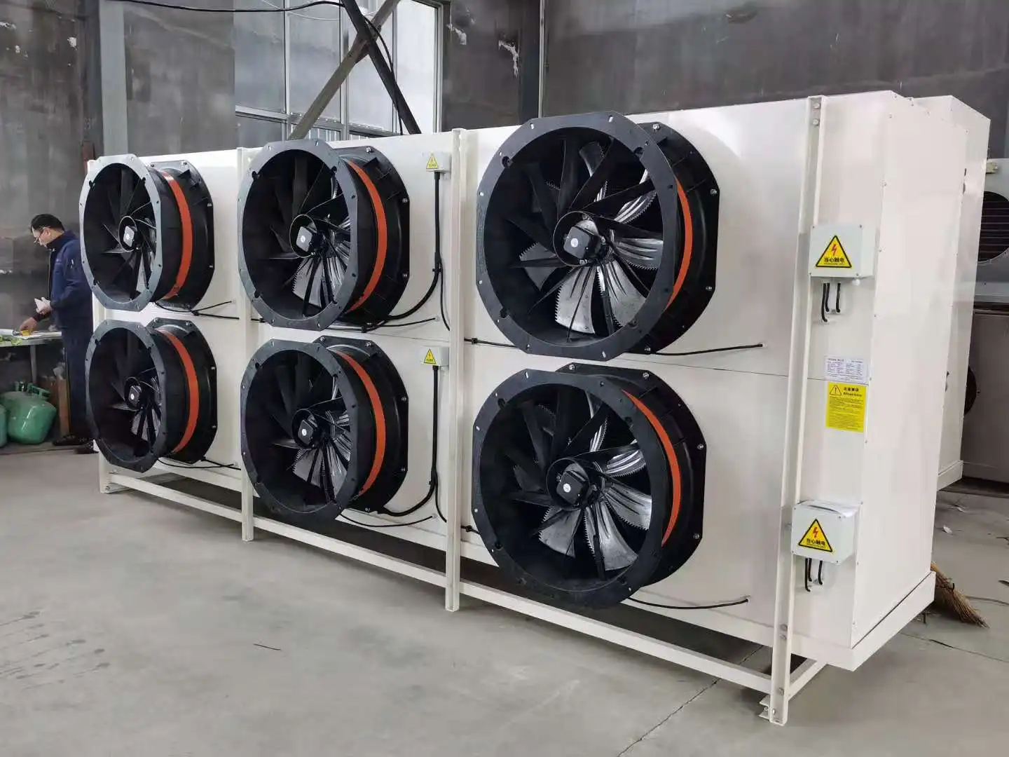 Refrigeration Hot Gas Defrost Industrial Ammonia Evaporator Buy