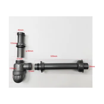 N1 ceramic  sink waste pipe  wash basin drain waste kit  anti odor 1-1/4  bottle trap   sewer drainage stench trap