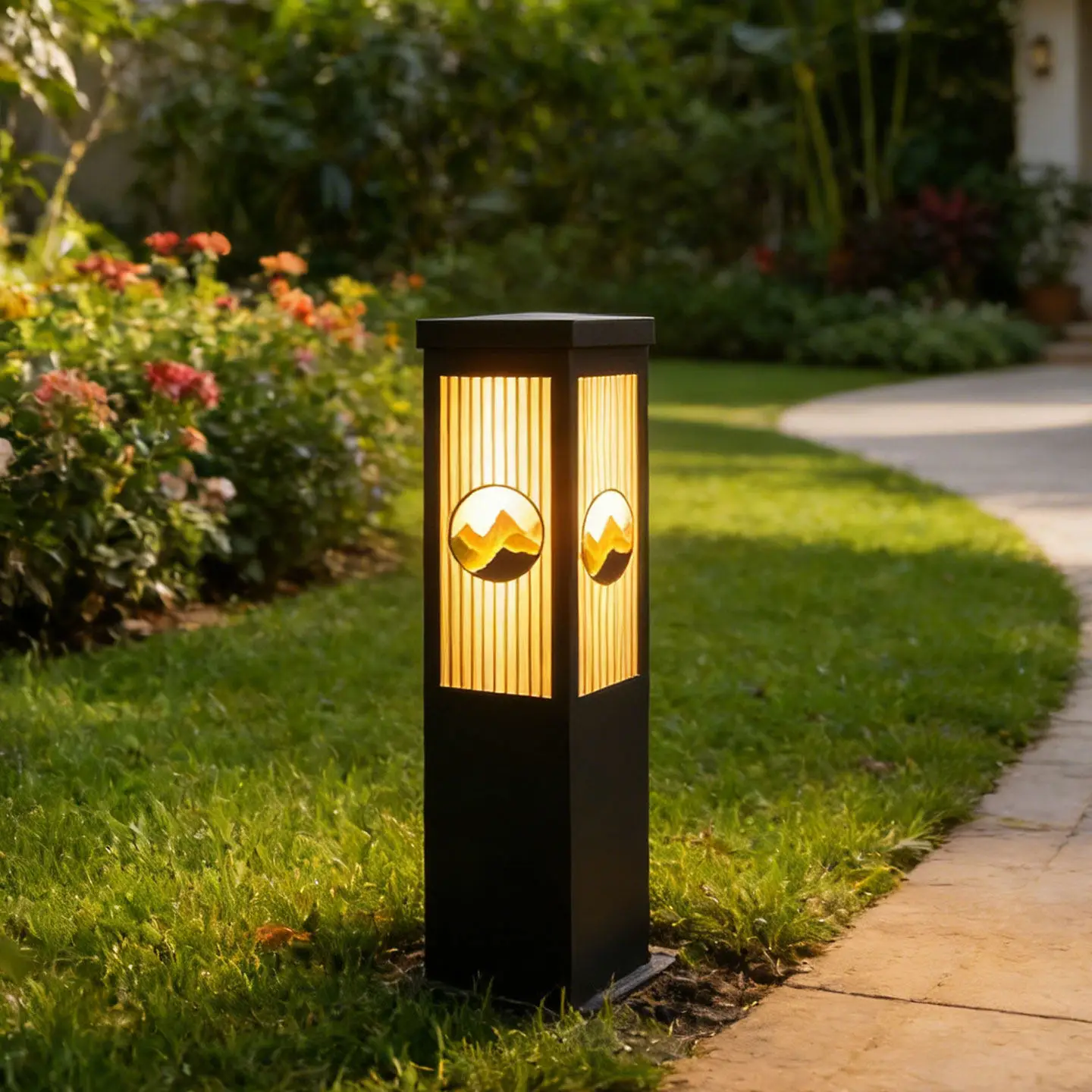 LED IP66 Waterproof Outdoor Lawn Light Modern Minimalist Courtyard & Garden Landscape Lighting