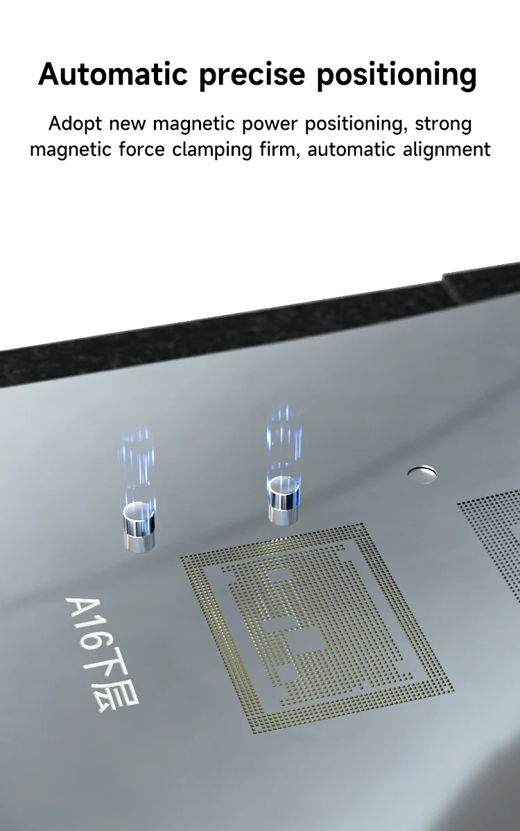 XZZ L23 Universal CPU Reballing Station Magnetic Auto Clamping BGA Tin Planting Table for Chip Repair
