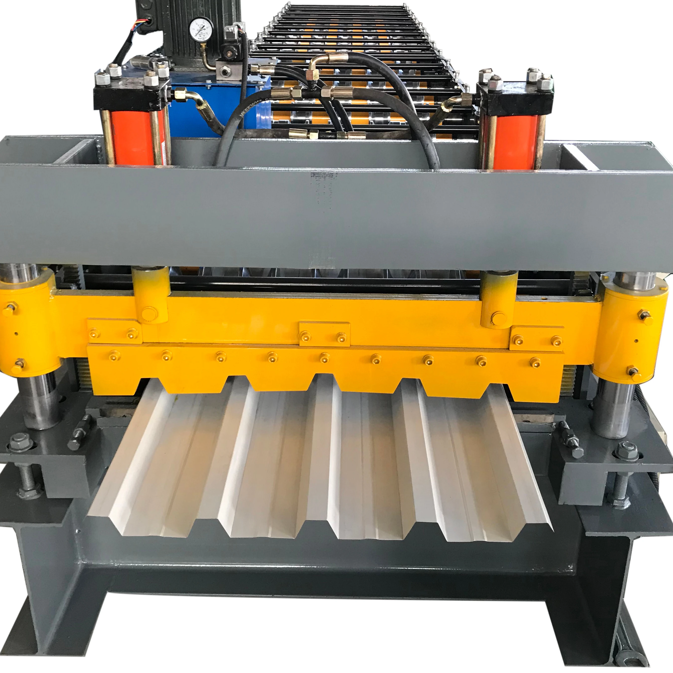 Best Buy Offer 686 Ibr Roof Sheet Box Profile Make Roll Forming Machine/Roofing Machine for Zimbabwe