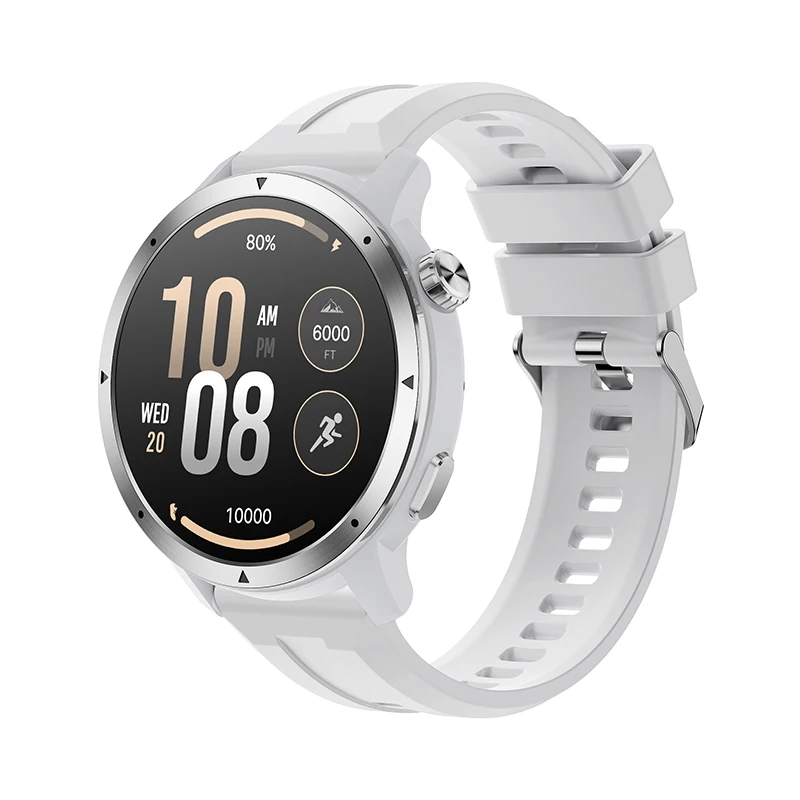 2026 New GPS Smart Watch KM109 for Women Men, 1.43inch AMOLED Screen APP Fitbeing GPS Offline Maps 3ATM Waterproof Smartwatch
