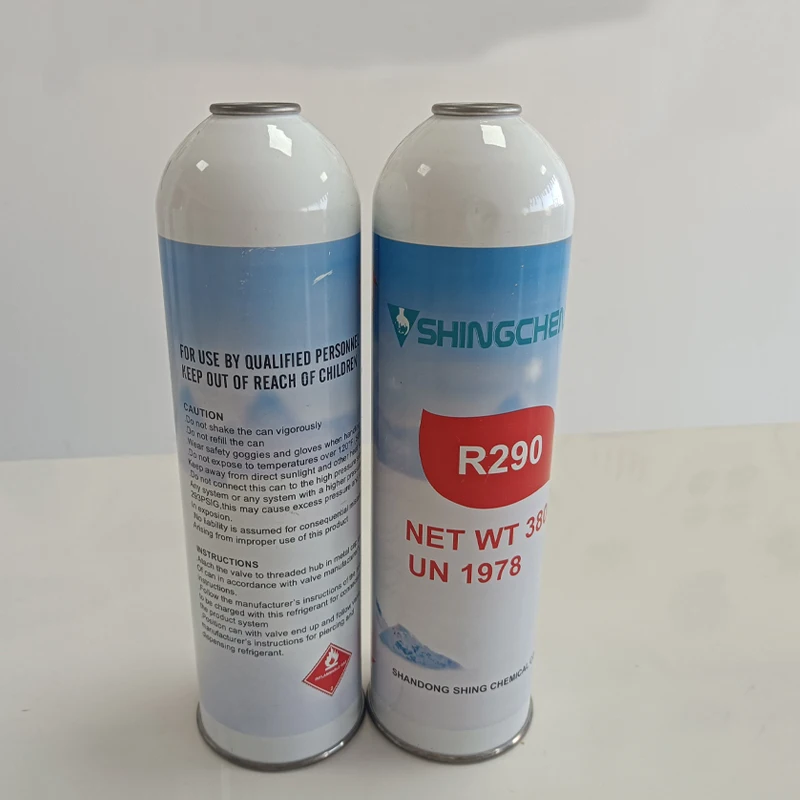 99.9% R290 Refrigerant Gas 200g 100g 400g - R290 R600a Refrigerant HC ...