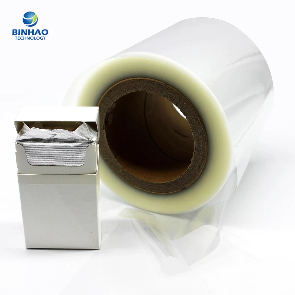 Multiple Extrusion Transparent BOPP Film Roll Soft Cellophane for Queen Size Cigarette Packaging