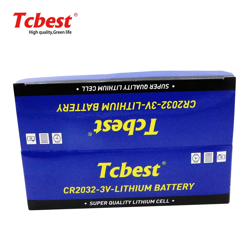 Safe and Durable Lithium Battery Cr2032 3v Button Cell 2032 Circle Primary Batteries