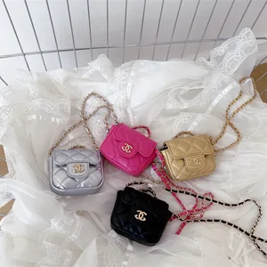 Beautiful Small Bags for Kids Wholesale Brand Design Cute Children's Purse Handbags Fashion New Styles Princess Mini Girl Bag