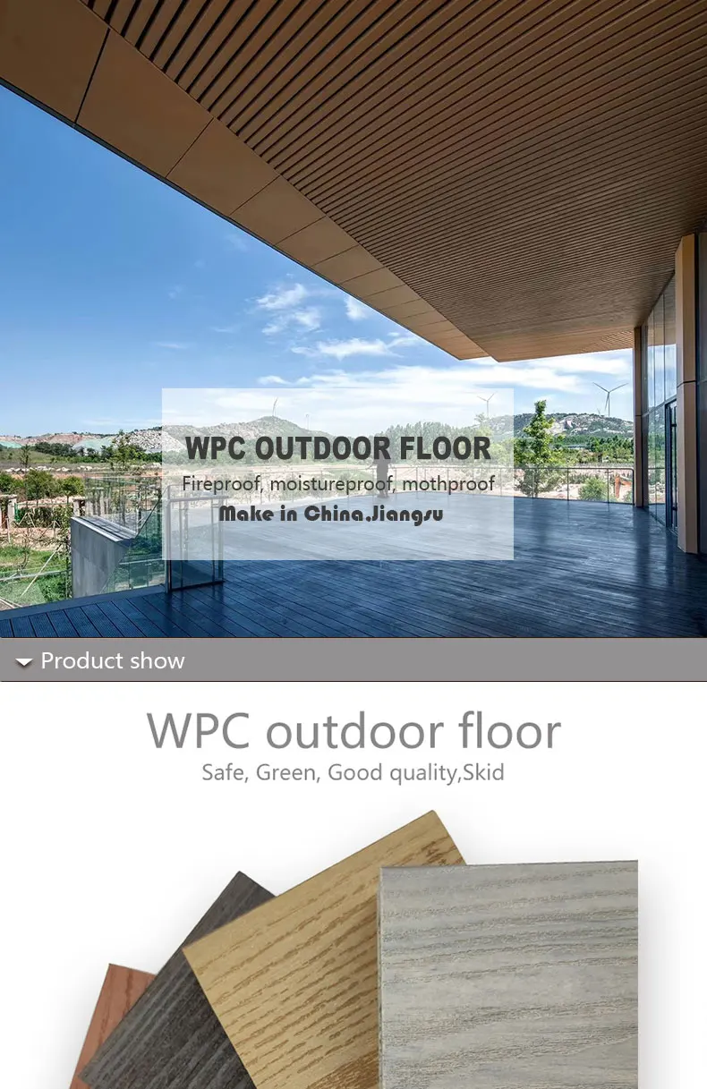 Plastic wood composite floor outdoor floor 140 * 25mm wood plastic composite outdoor garden wood plastic floor
