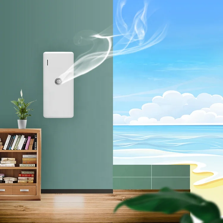 Battery automatic wall mounted air freshener dispenser hotel home toilet bathroom use with time control