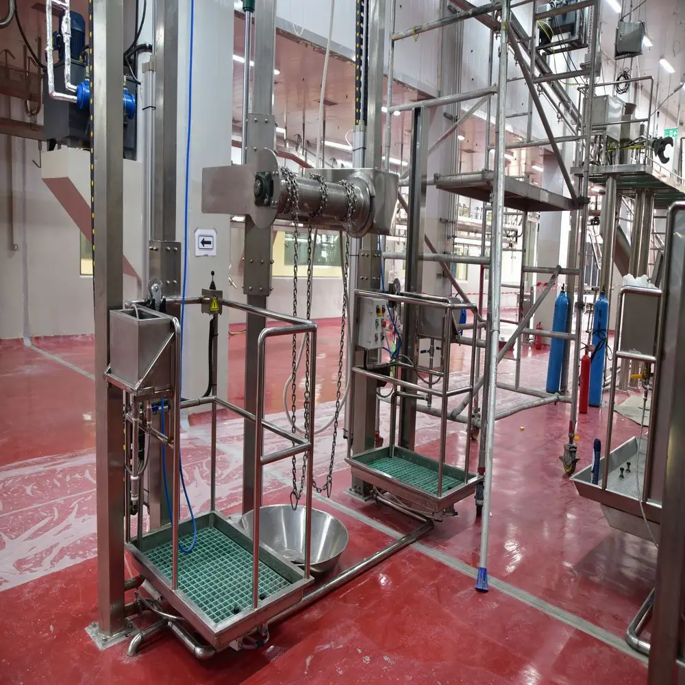 Cow slaughtering machine for cow slaughterhouse halal equipment