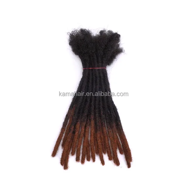 KAMA Brazilian Remy Hair Dreadlocks Extensions Men's Dreadlock Hair System Short Length Natural Looking High Quality