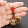 Red rope five emperors lucking cat
