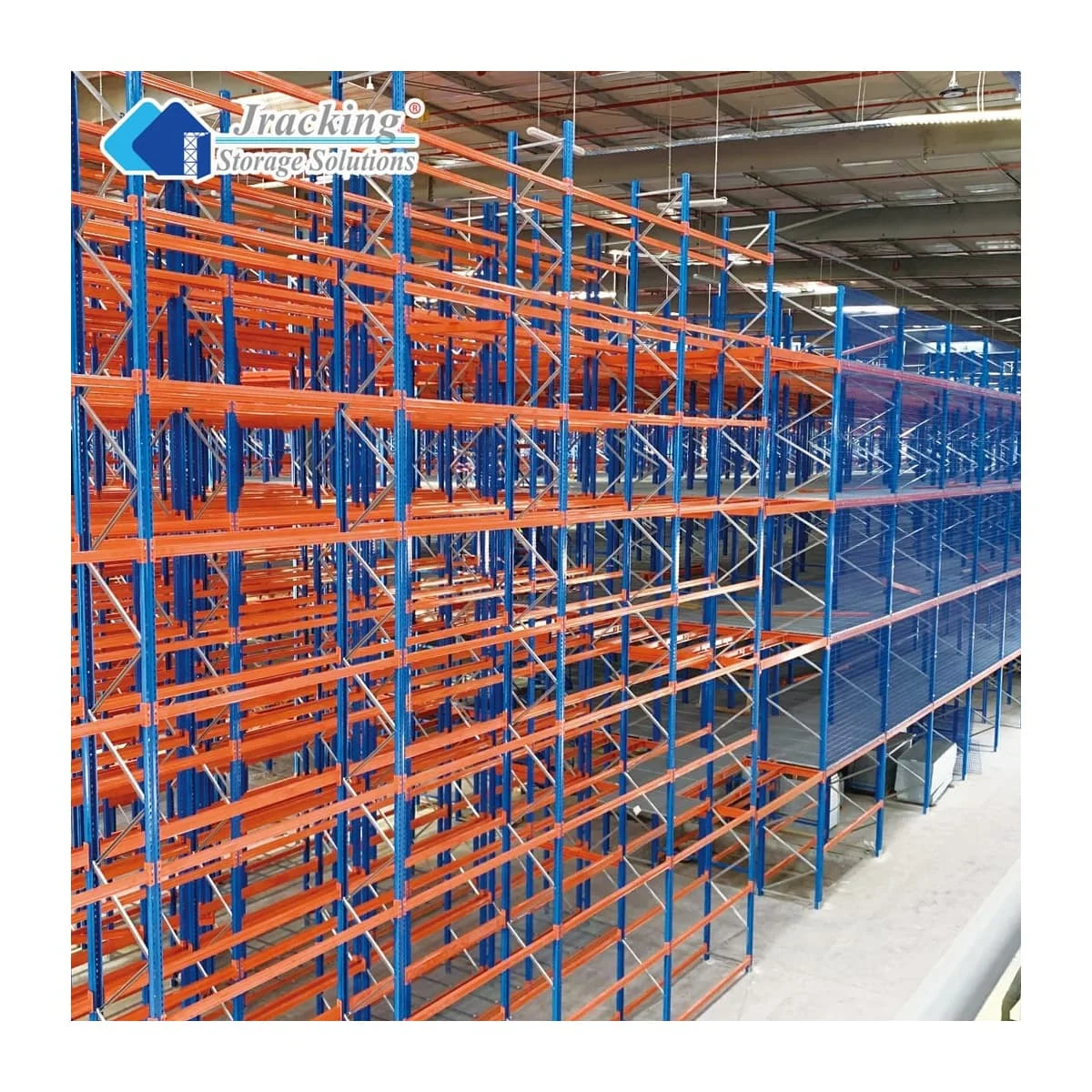 Jracking EURO Standard Selective Pallet Rack Shelves Heavy Duty Warehouse Storage  Rack System for Industrial Use