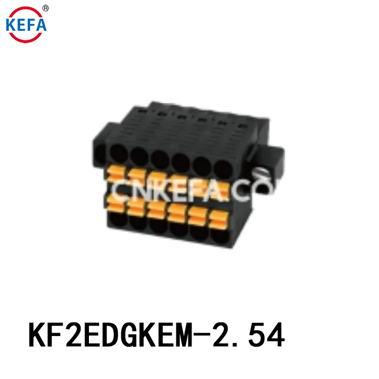 ケファ卸売工場 人気販売 300V/10A 3.81mmピッチ 2.54mmスプリング 取り外し可能 ダブルPCB端子台