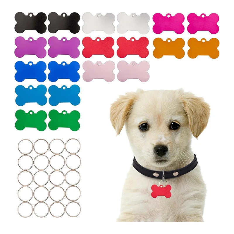 Benmu Custom Multishape Metal Nameplate Dog Id Tags Qr Code Dog Tag