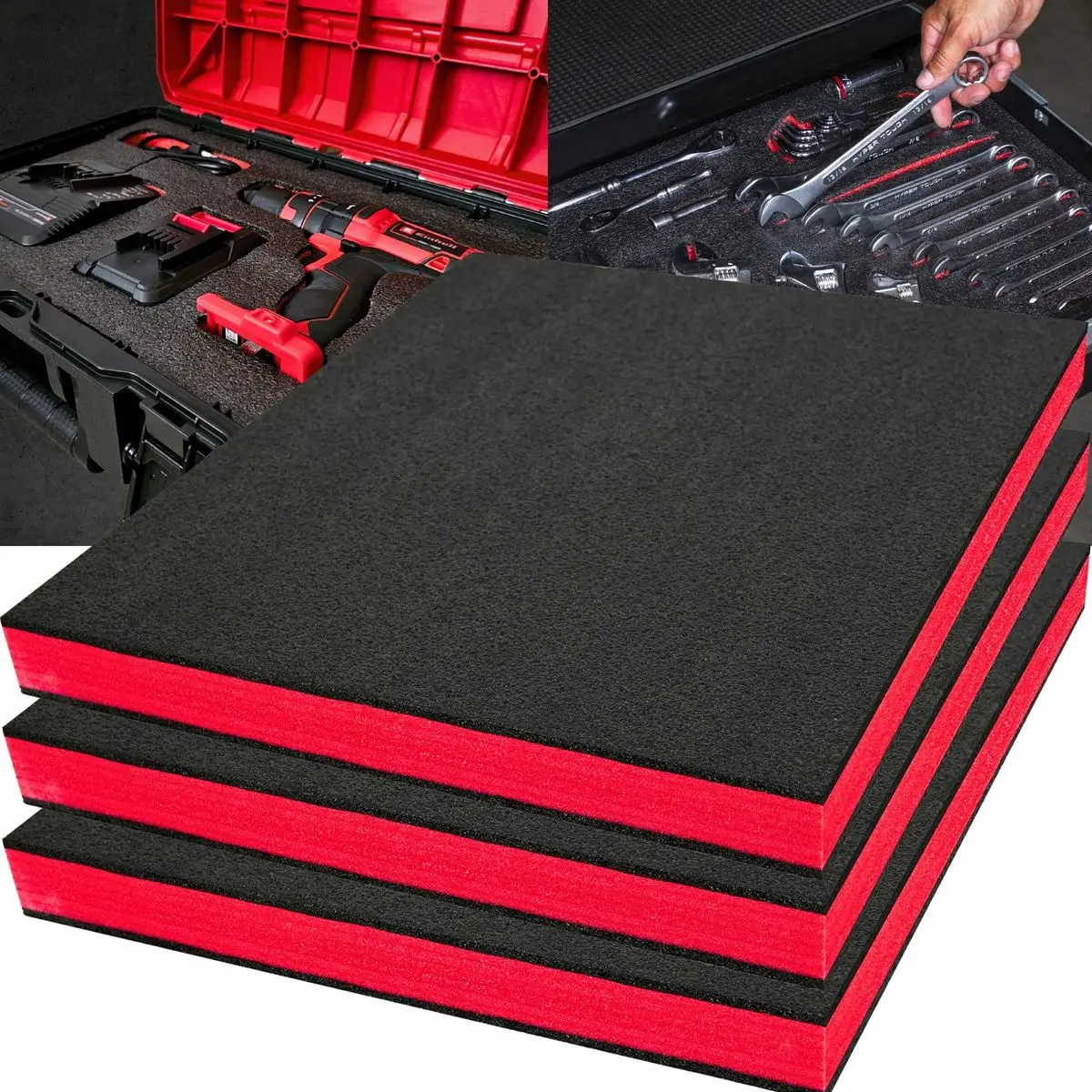 Sansd 100mm 64kg/m³ XLPE Foam Sheet Closed-Cell Polyethylene for Auto Logistics, Reusable Packaging, Tool Control & Inserts details