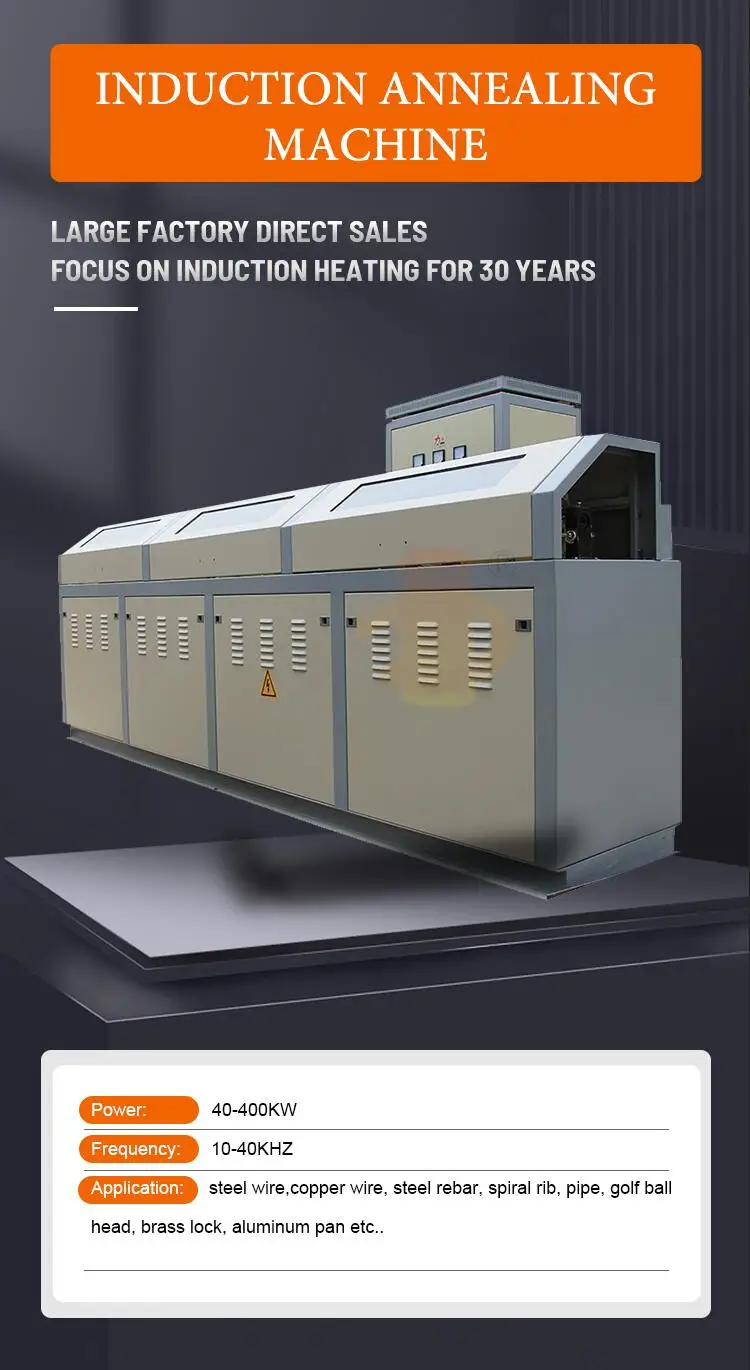 Steel Rebar Induction Annealing Machine Supplied by China Factory ...