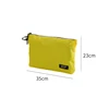 Jaune grande taille-enduit de silicone-ultra léger imperméable
