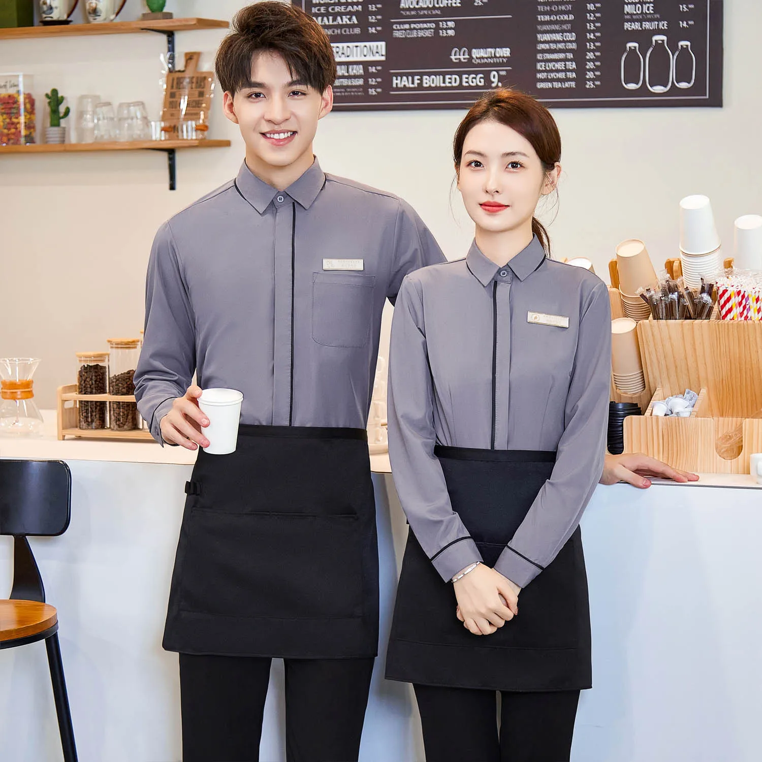 Manager Chef Waiter Waitress Bellman Different Departments Clothing High Quality Hotel Staff Uniforms