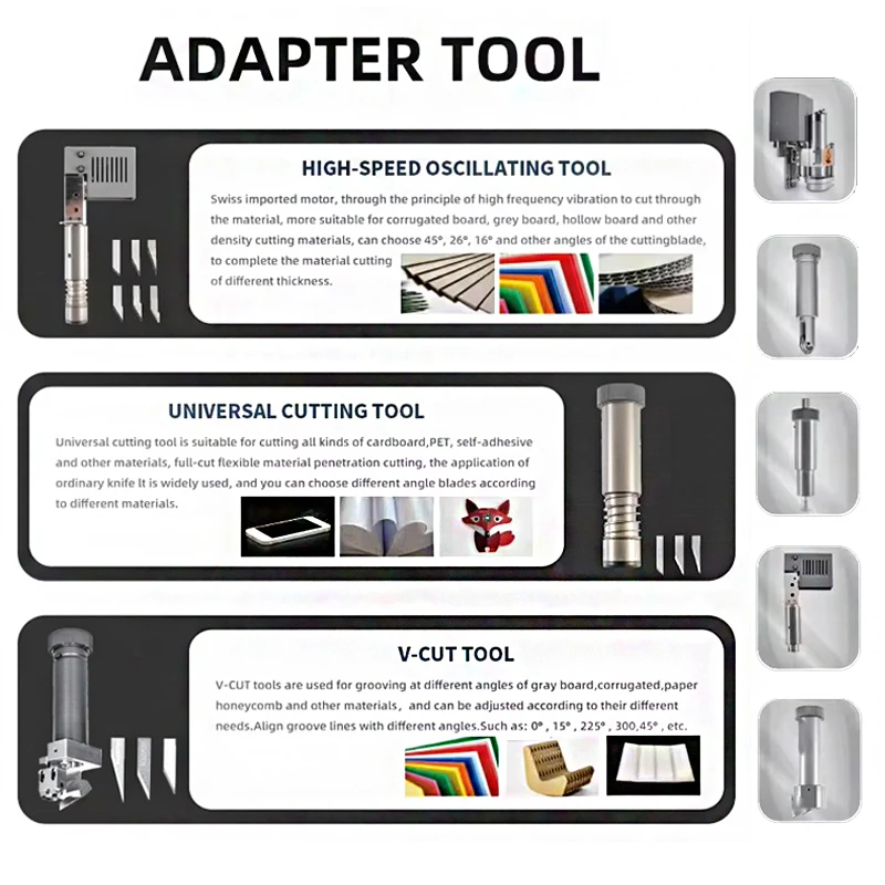 RUK HOT MTC Cardboard Cutting Machine Honeycomb/ Corrugated Cardboard  Carton Box Oscillating Knife Platbed Cutting Machine| Alibaba.com, image size:800x800