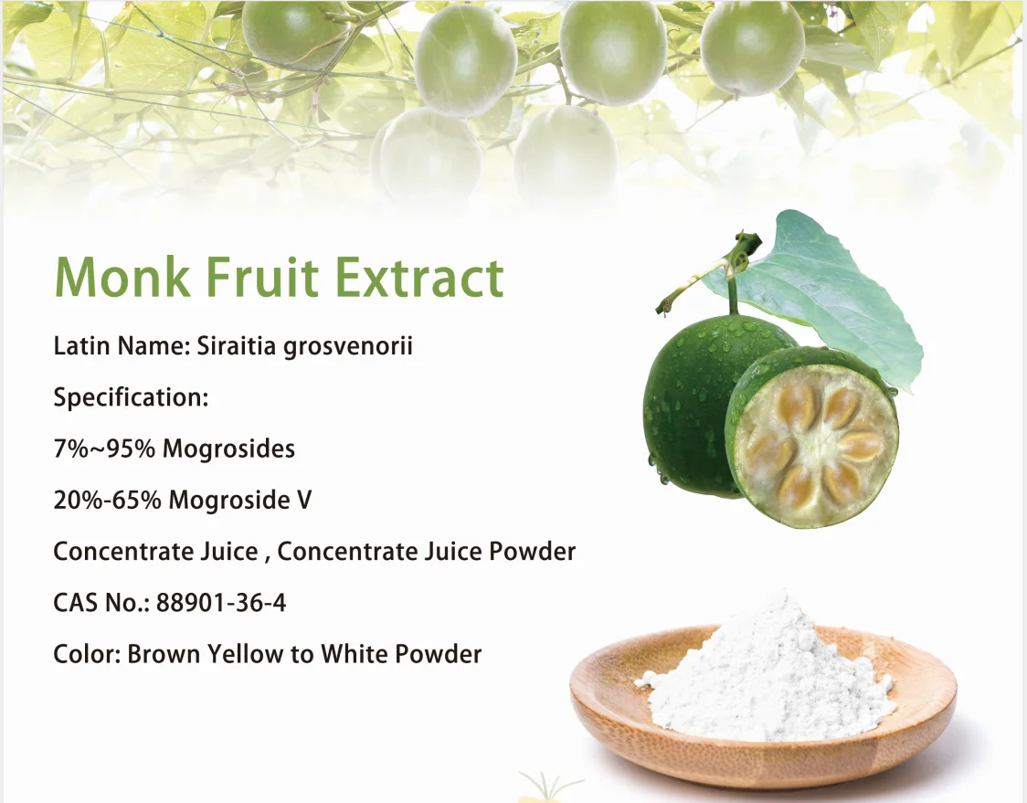 Nutramax Pure 20:1 Monkfruit Monk Fruit Sweetener Extract Powder